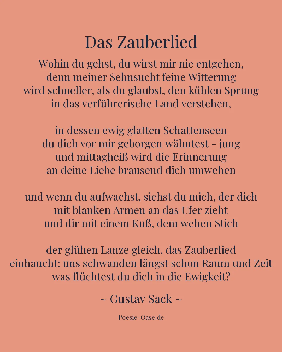 Illustration zu Das Zauberlied