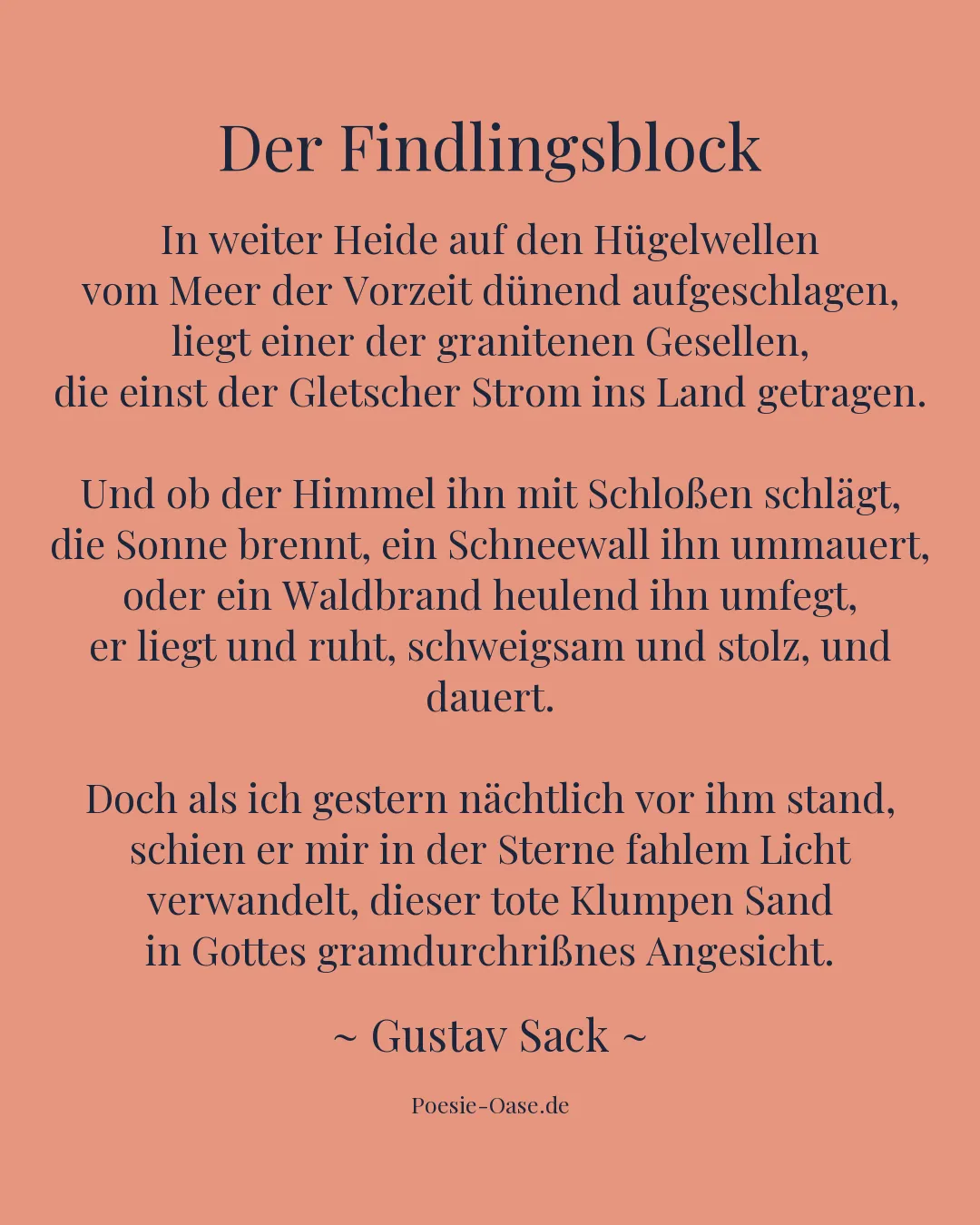 Illustration zu Der Findlingsblock