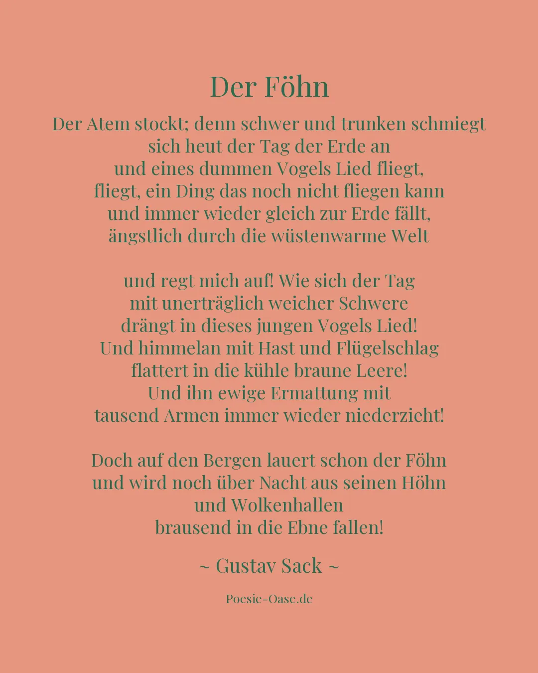 Illustration zu Der Föhn
