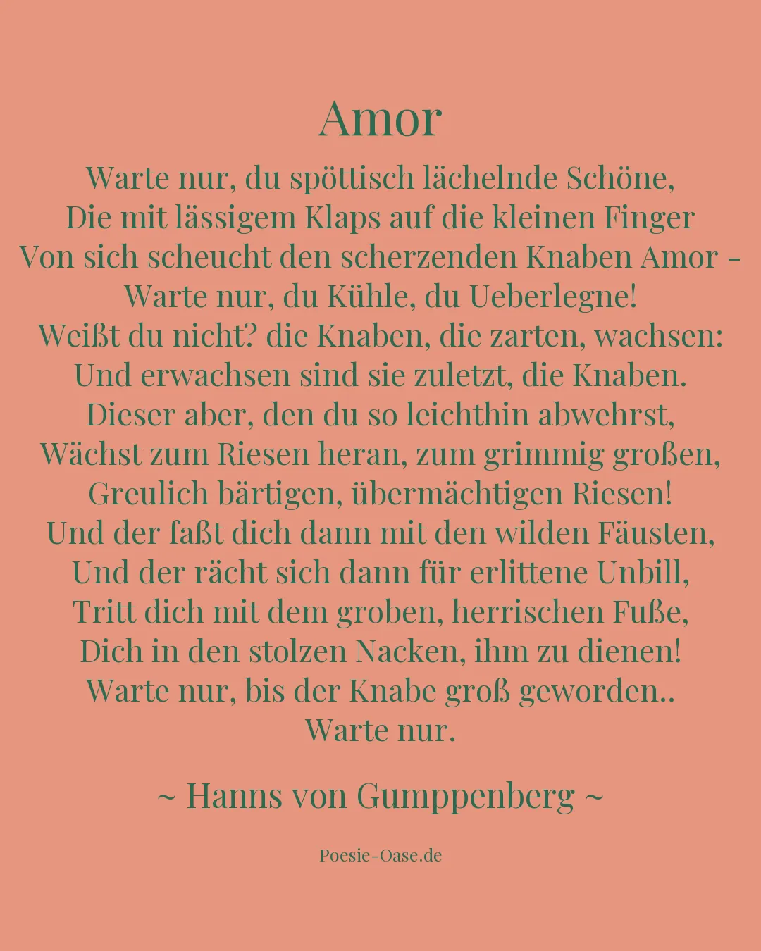 Illustration zu Amor