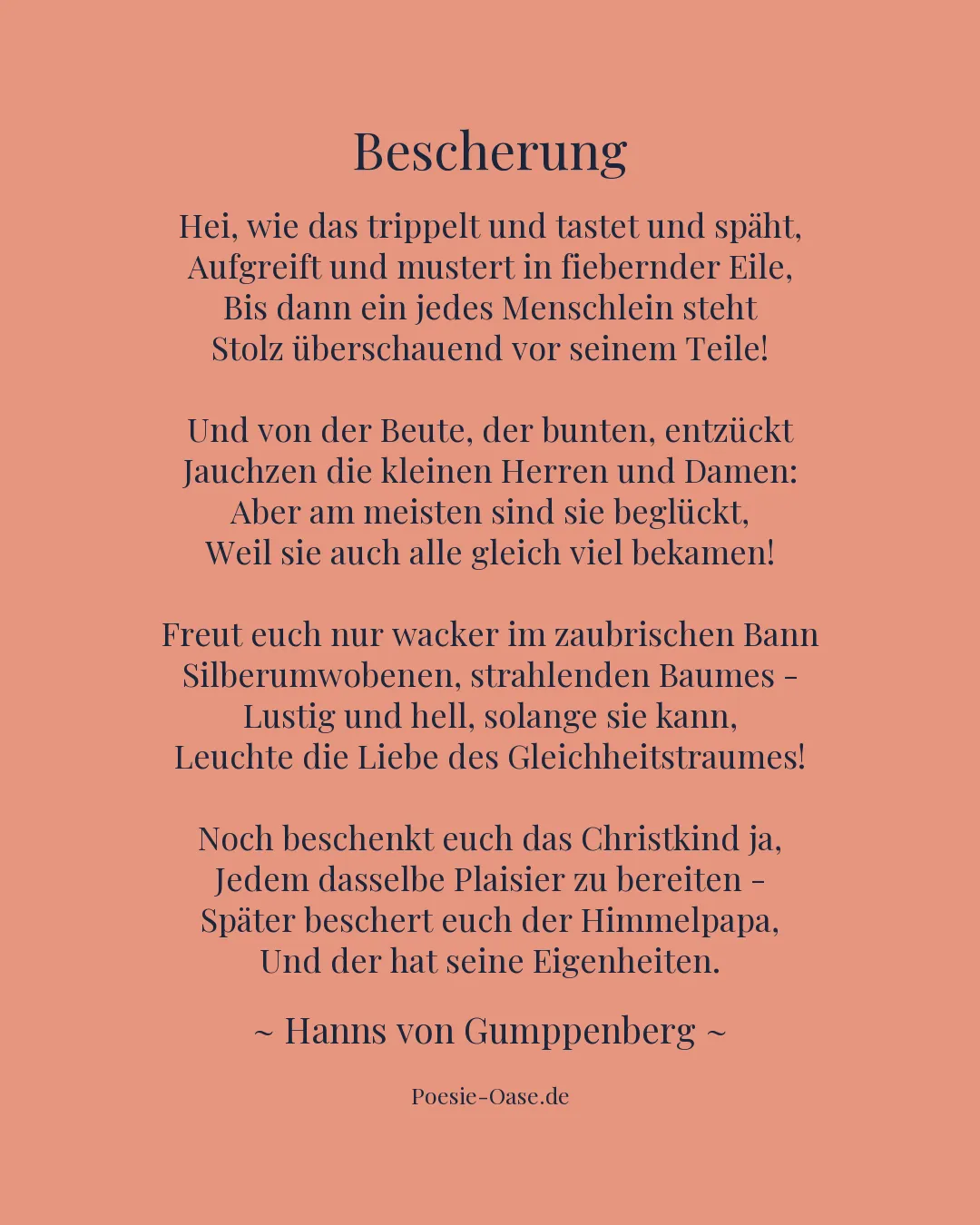 Illustration zu Bescherung
