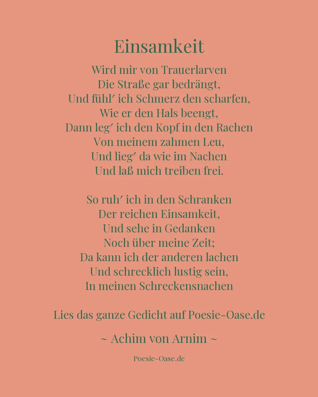 Illustration zu Einsamkeit