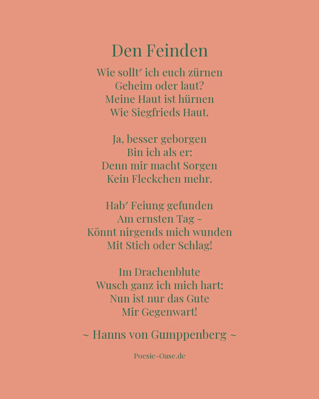 Illustration zu Den Feinden