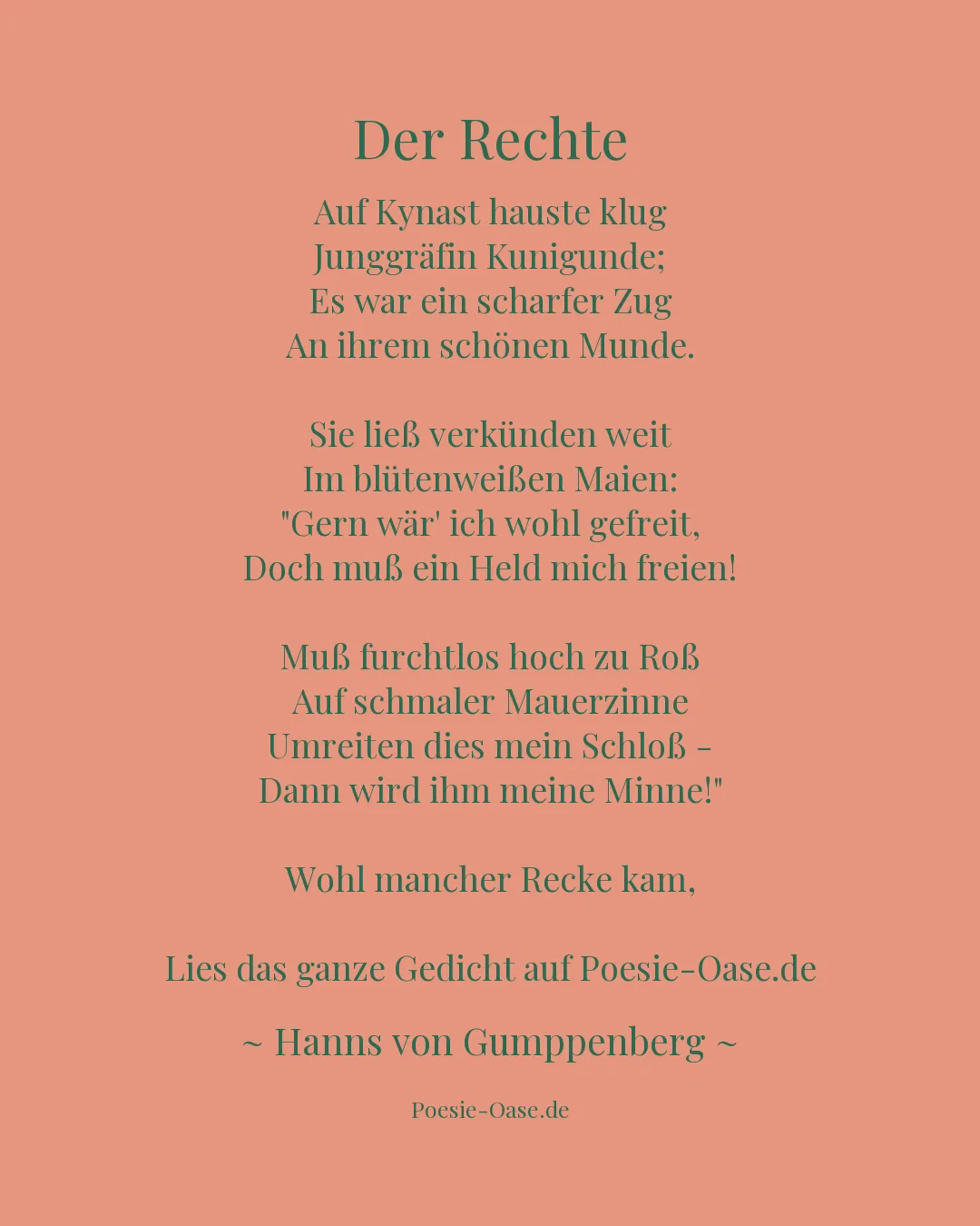 Illustration zu Der Rechte