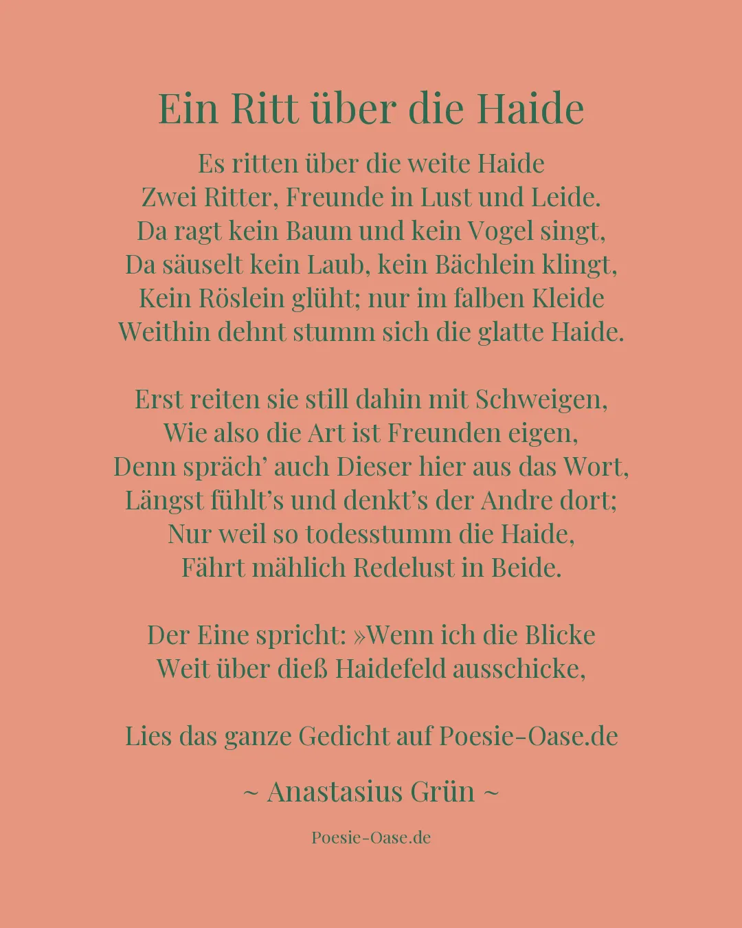 Illustration zu Ein Ritt über die Haide