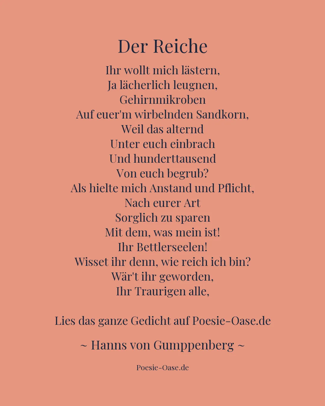 Illustration zu Der Reiche