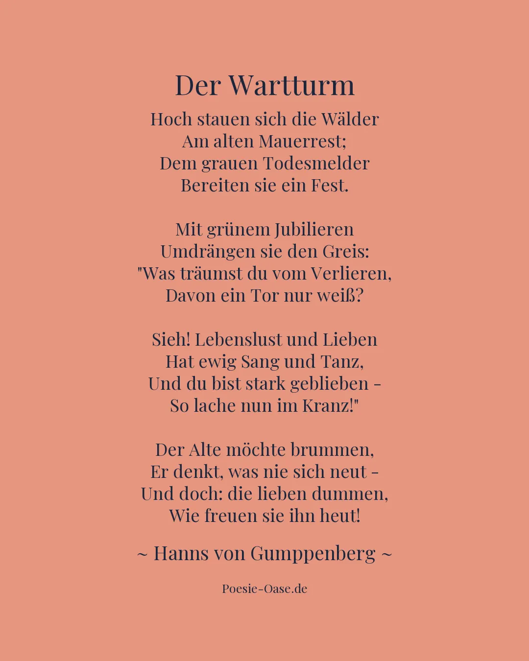 Illustration zu Der Wartturm