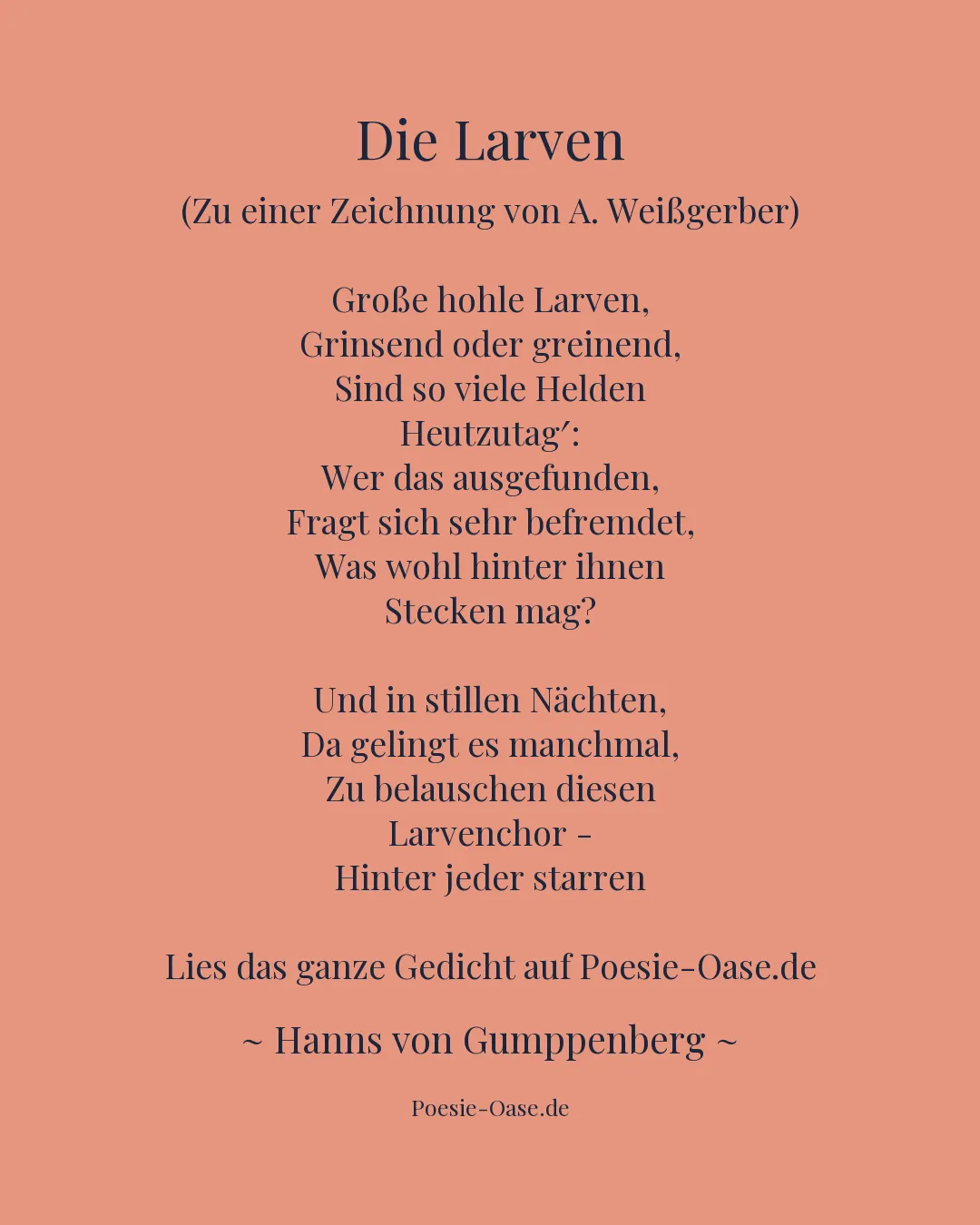 Illustration zu Die Larven