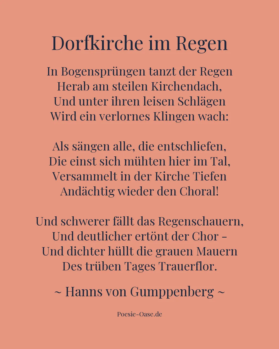 Illustration zu Dorfkirche im Regen