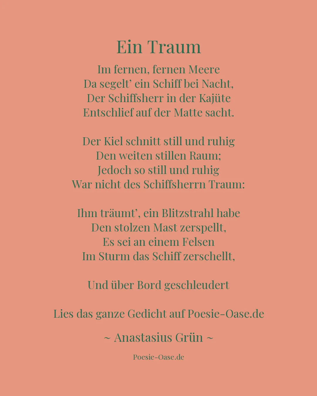 Illustration zu Ein Traum