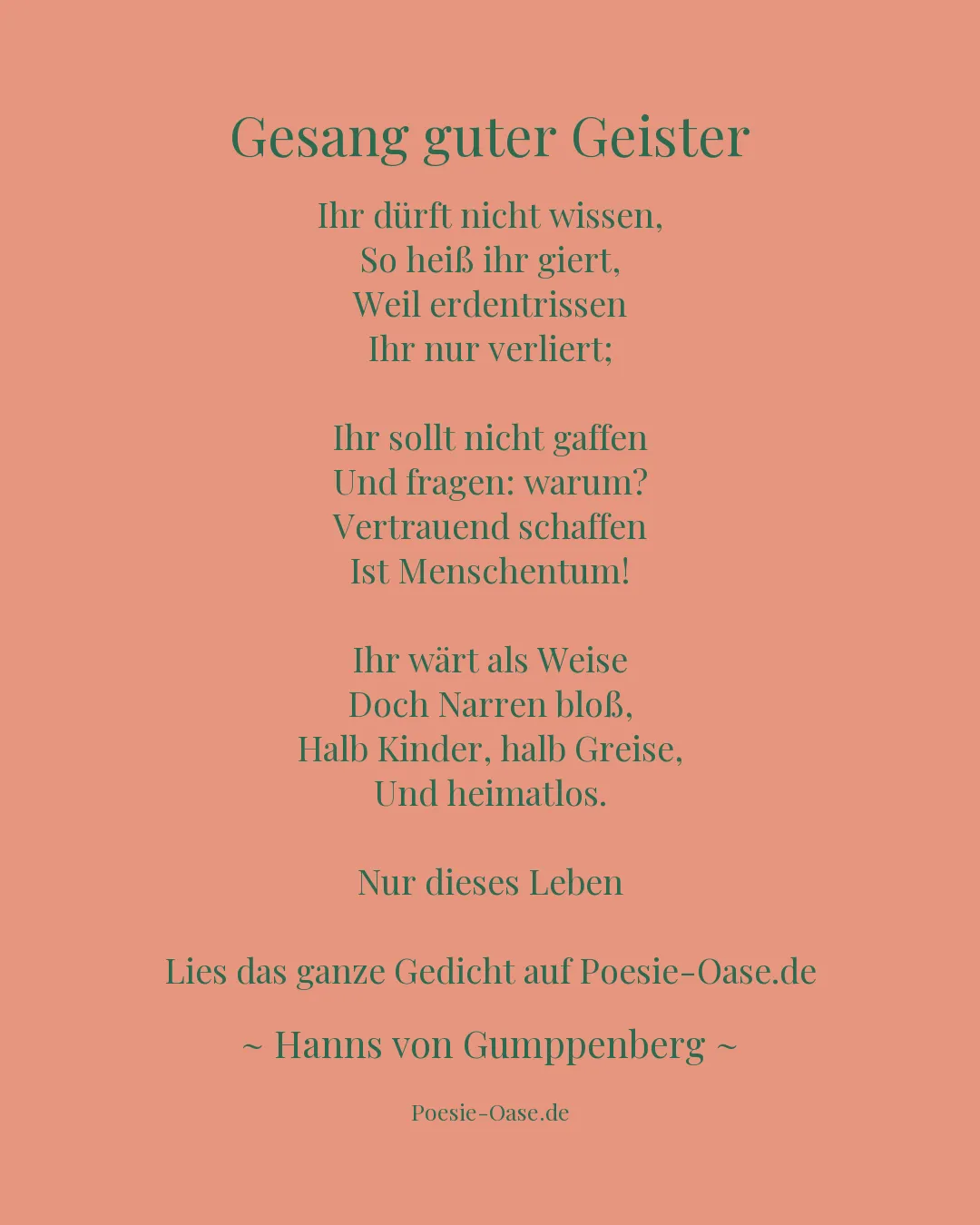 Illustration zu Gesang guter Geister
