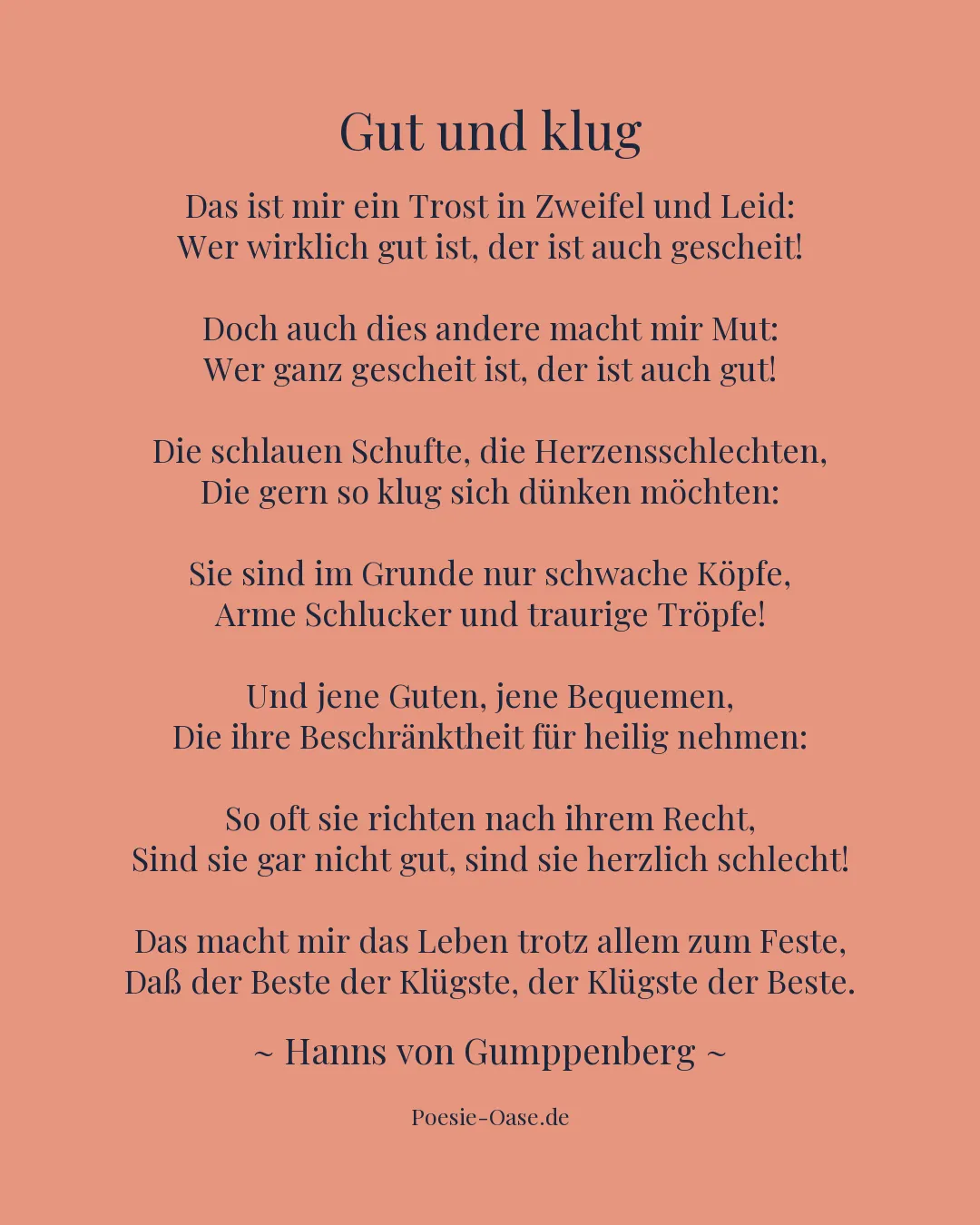 Illustration zu Gut und klug