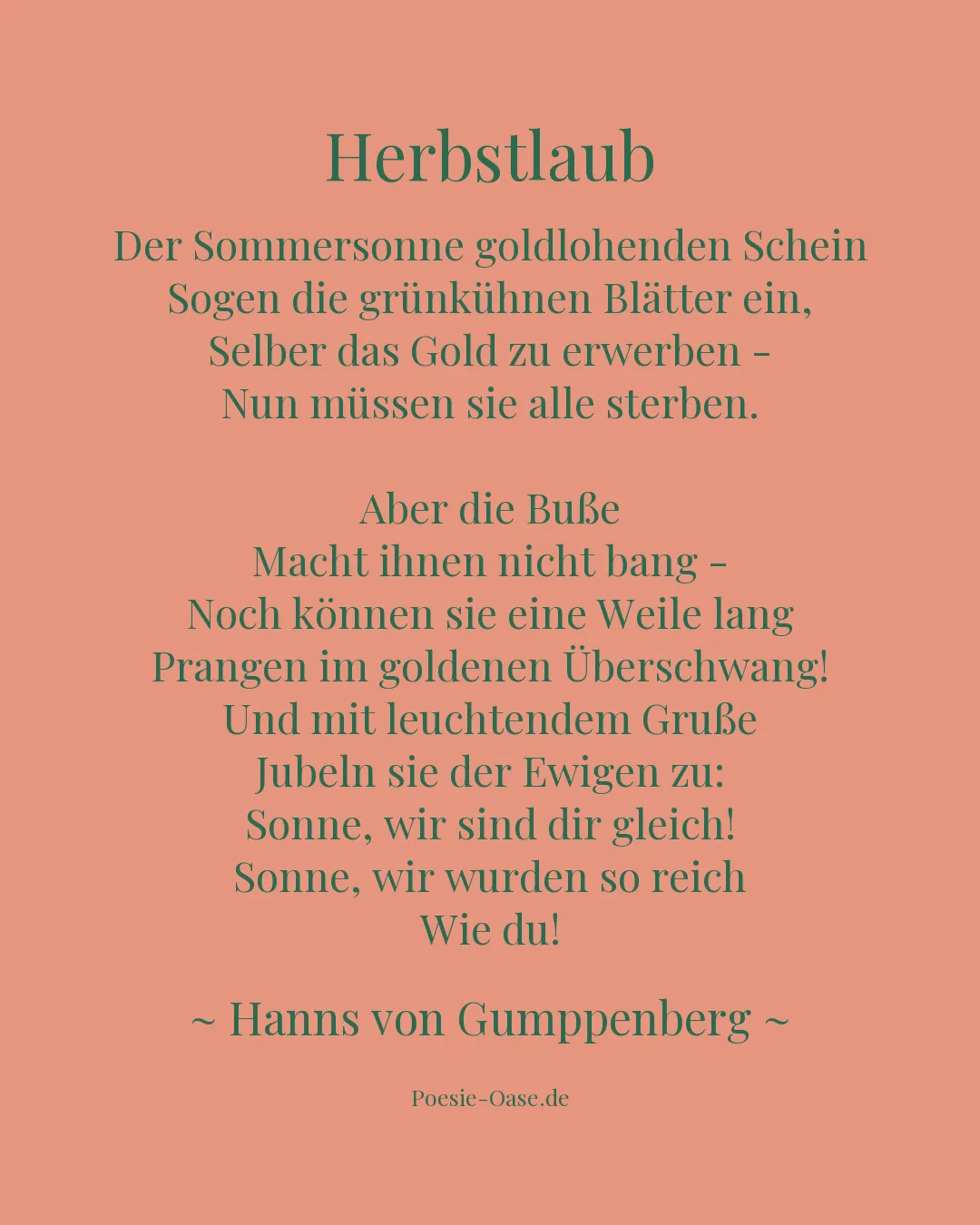 Illustration zu Herbstlaub