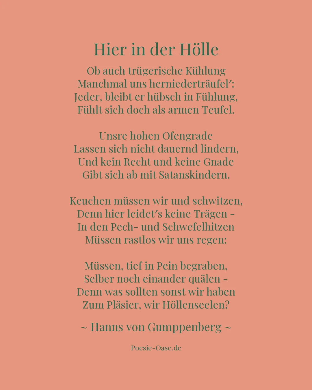Illustration zu Hier in der Hölle