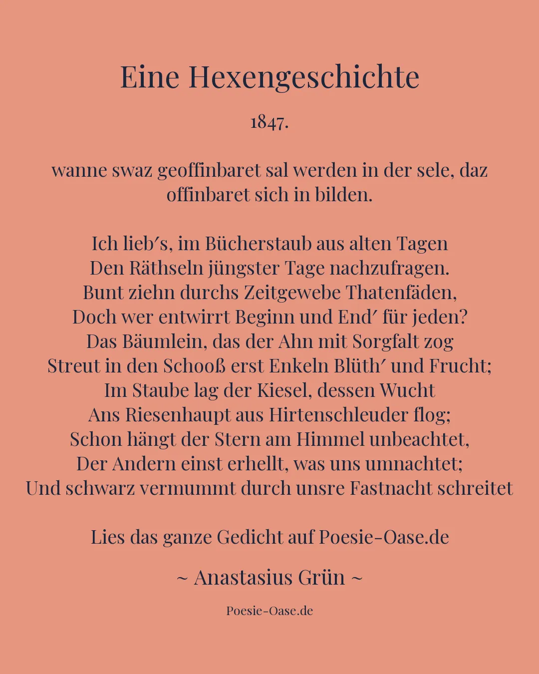 Illustration zu Eine Hexengeschichte