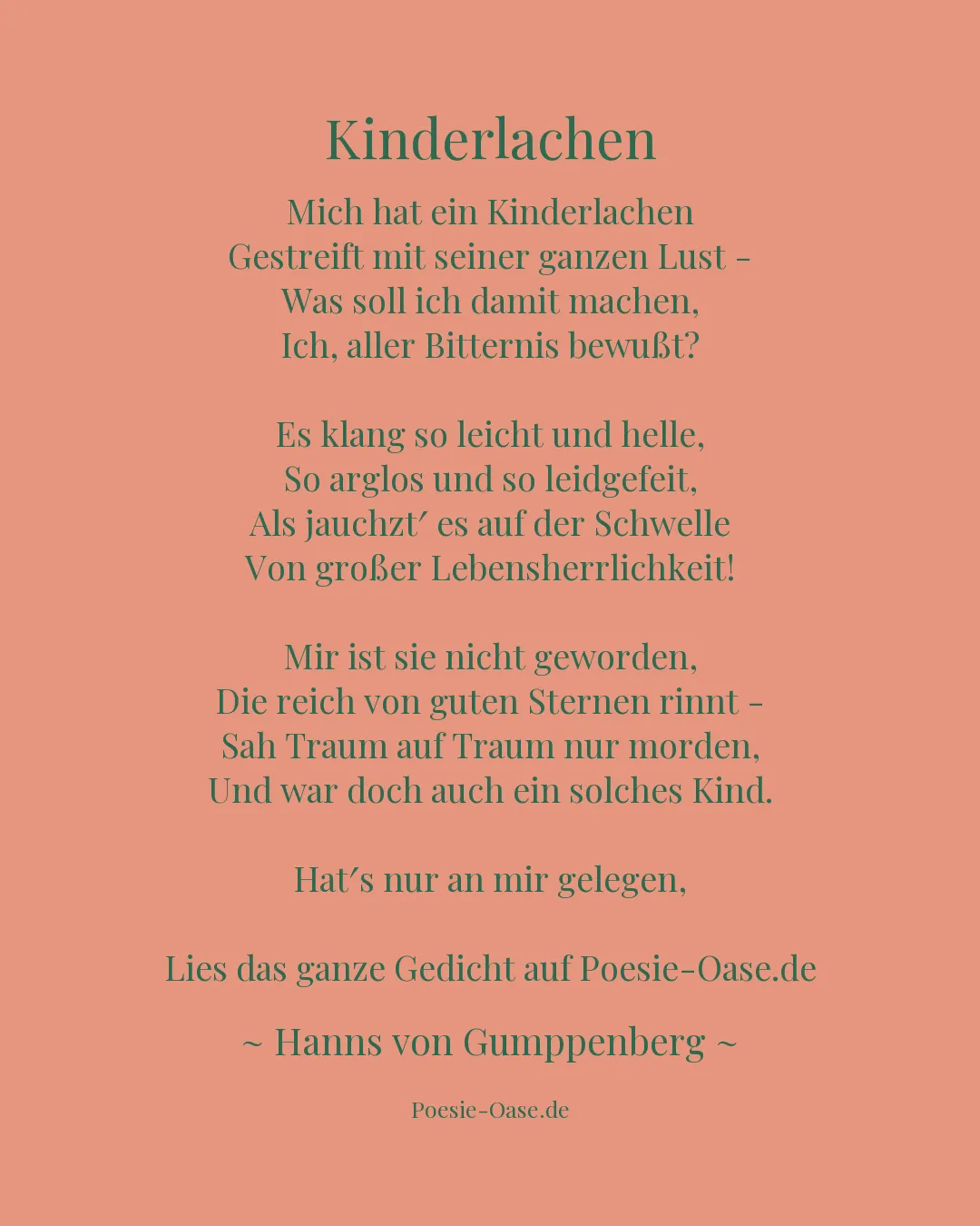 Illustration zu Kinderlachen