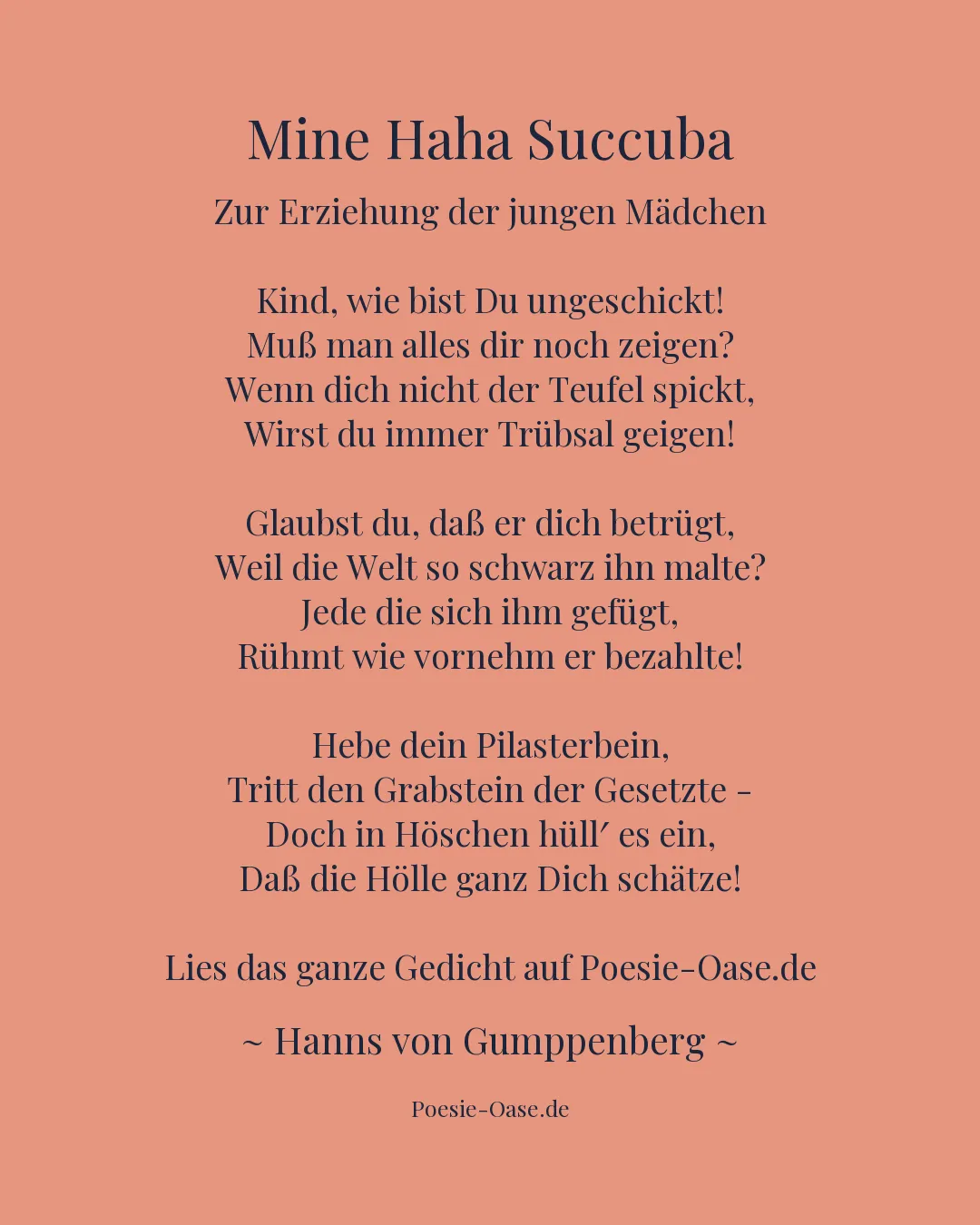 Illustration zu Mine Haha Succuba