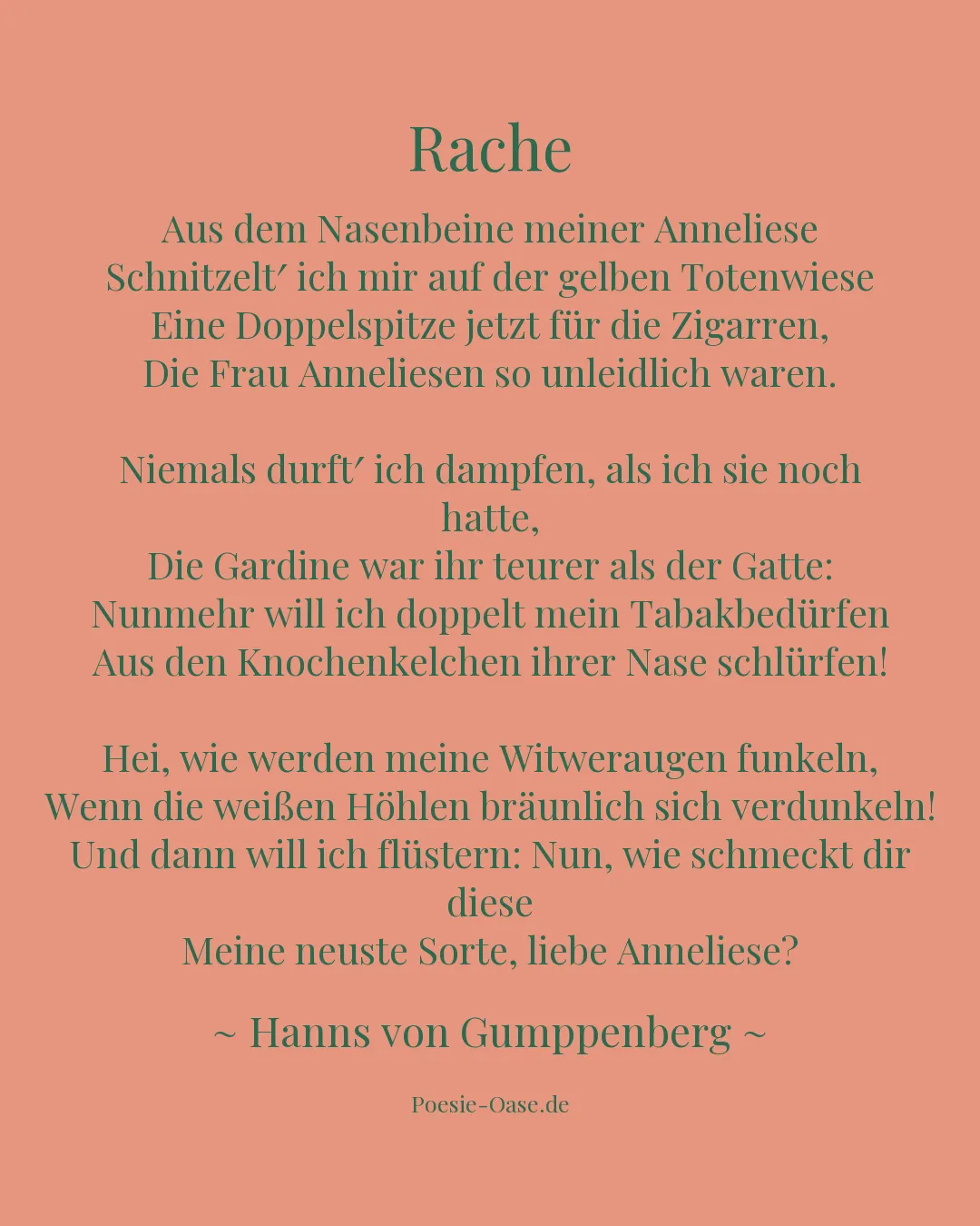 Illustration zu Rache