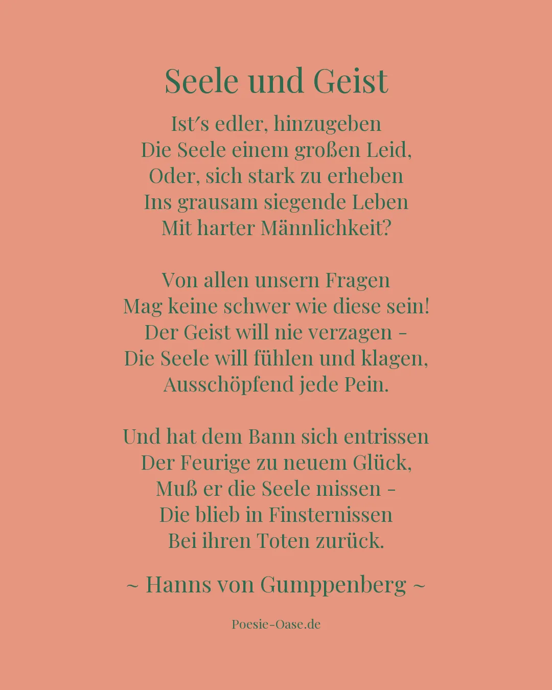 Illustration zu Seele und Geist
