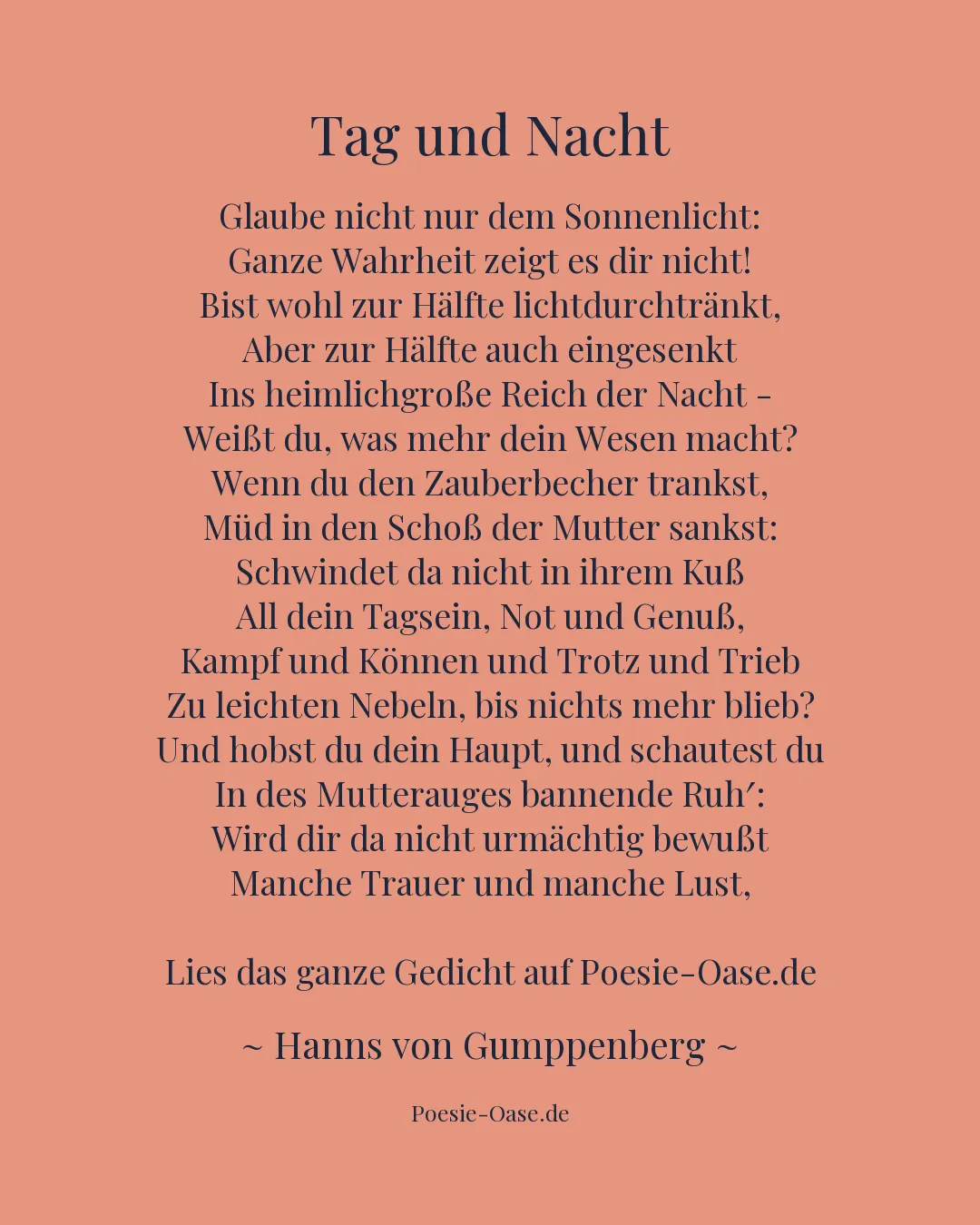 Illustration zu Tag und Nacht