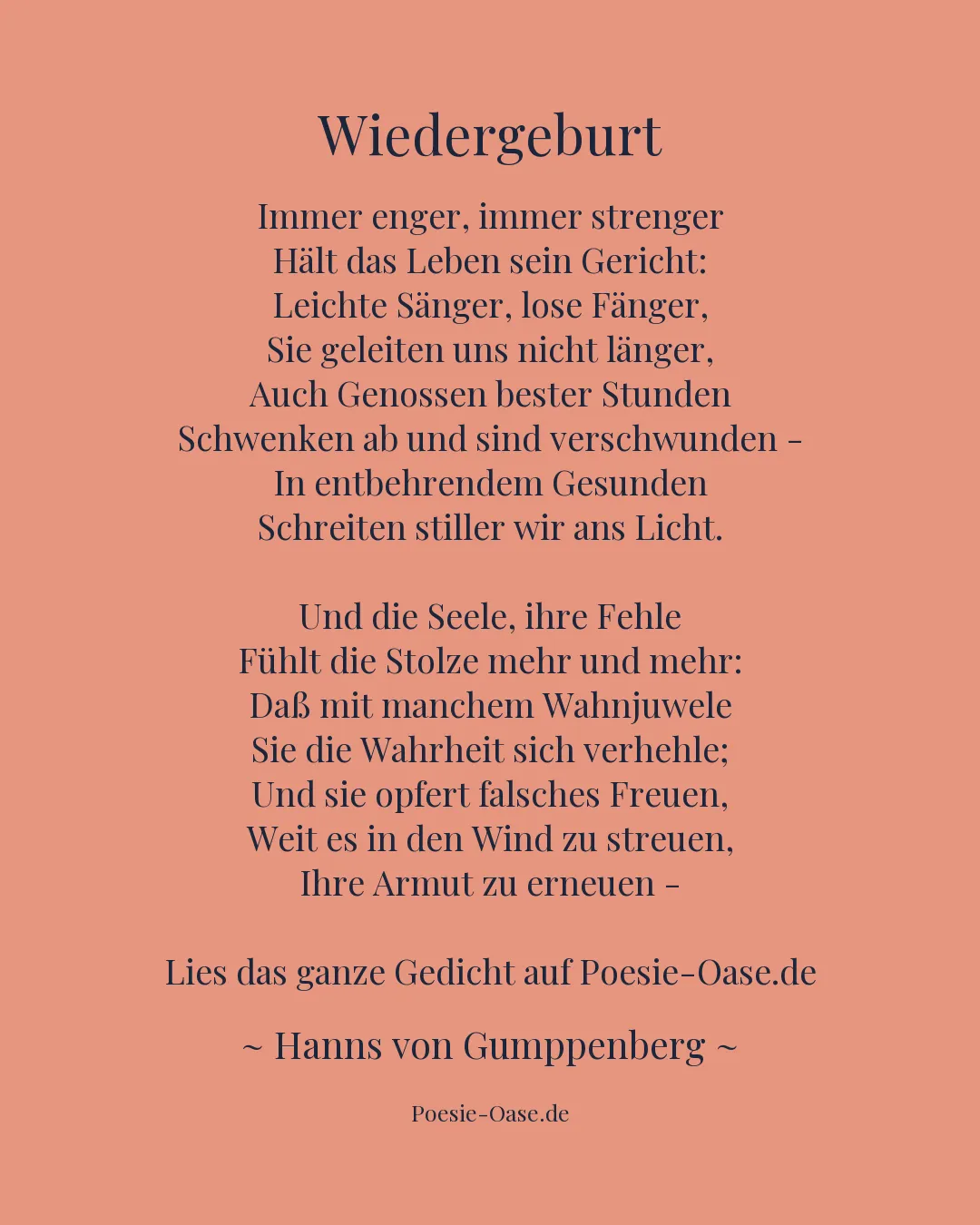 Illustration zu Wiedergeburt