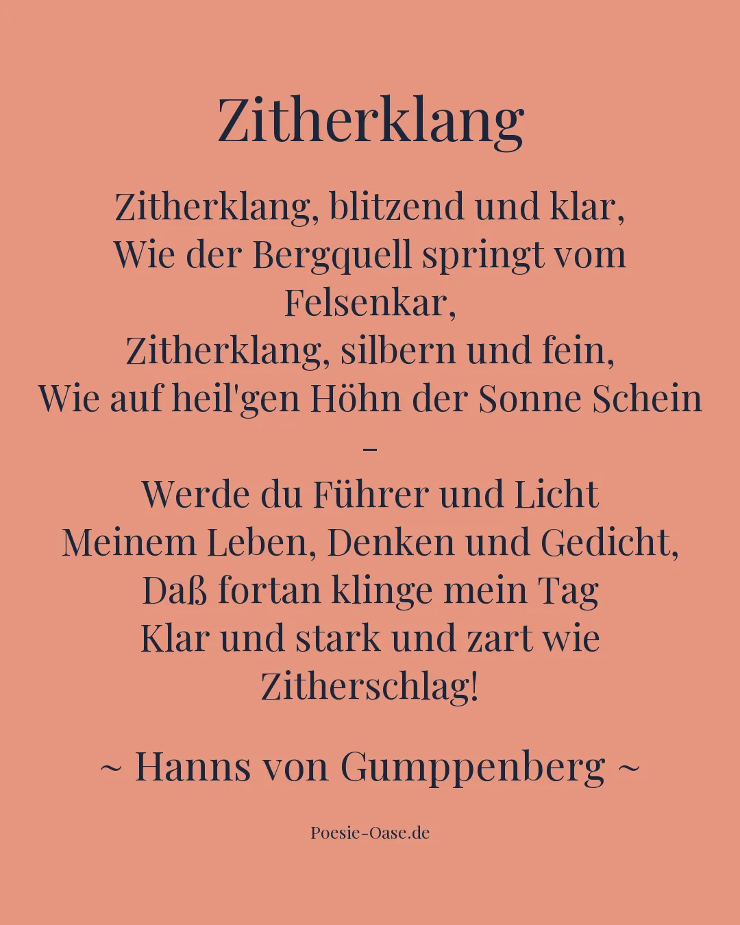 Illustration zu Zitherklang