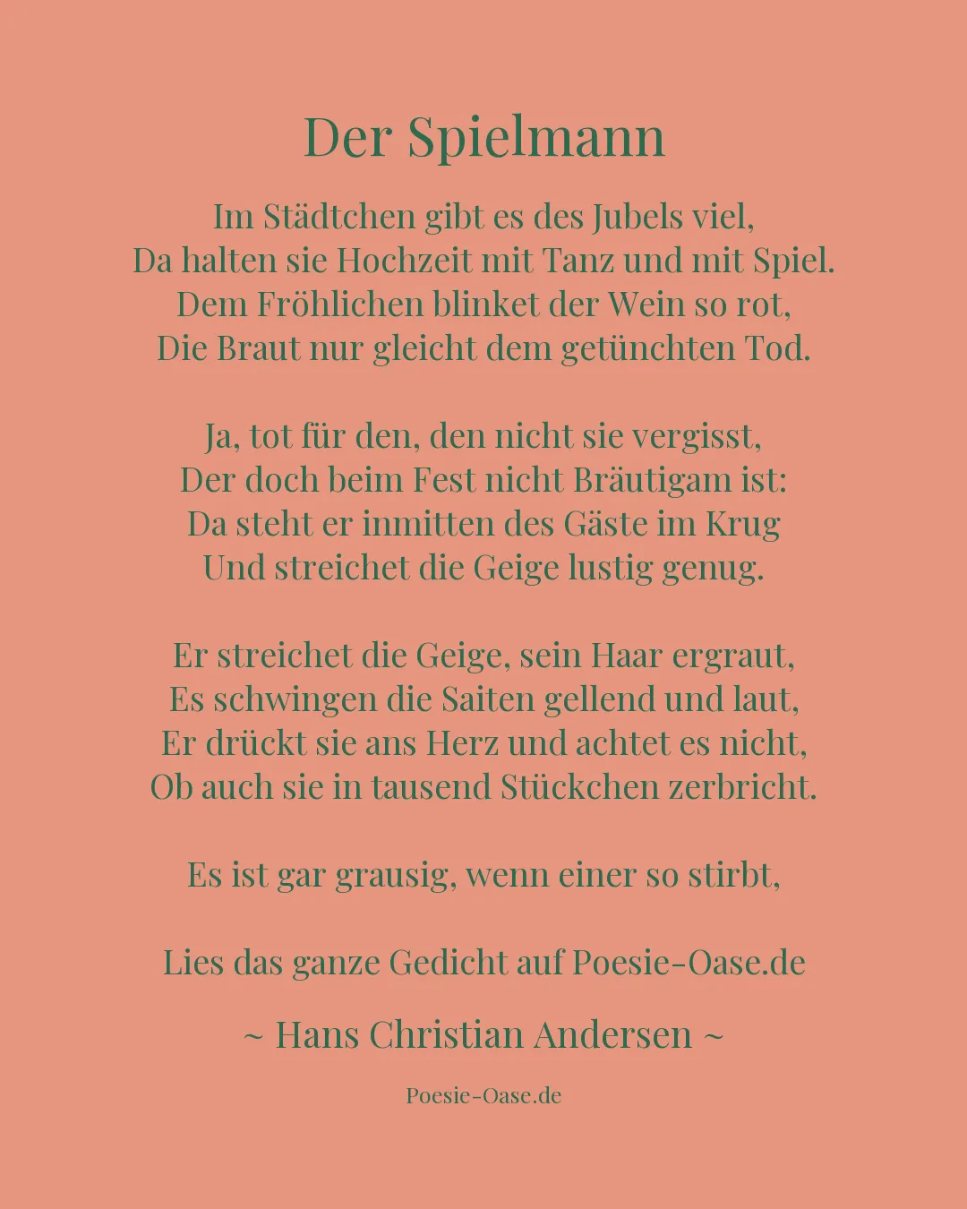 Illustration zu Der Spielmann