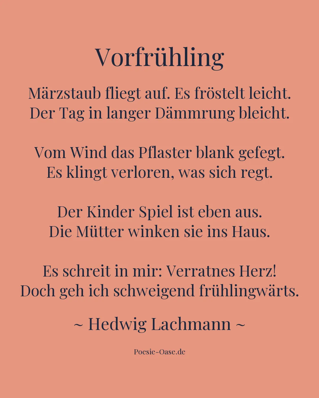 Illustration zu Vorfrühling