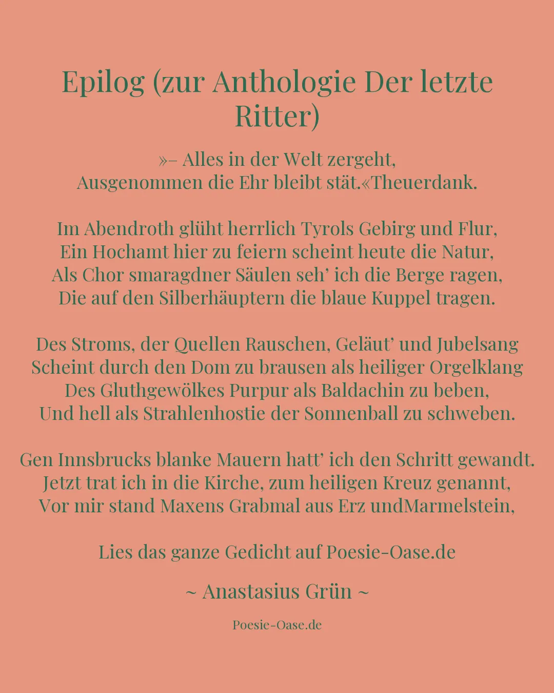 Illustration zu Epilog (zur Anthologie Der letzte Ritter)