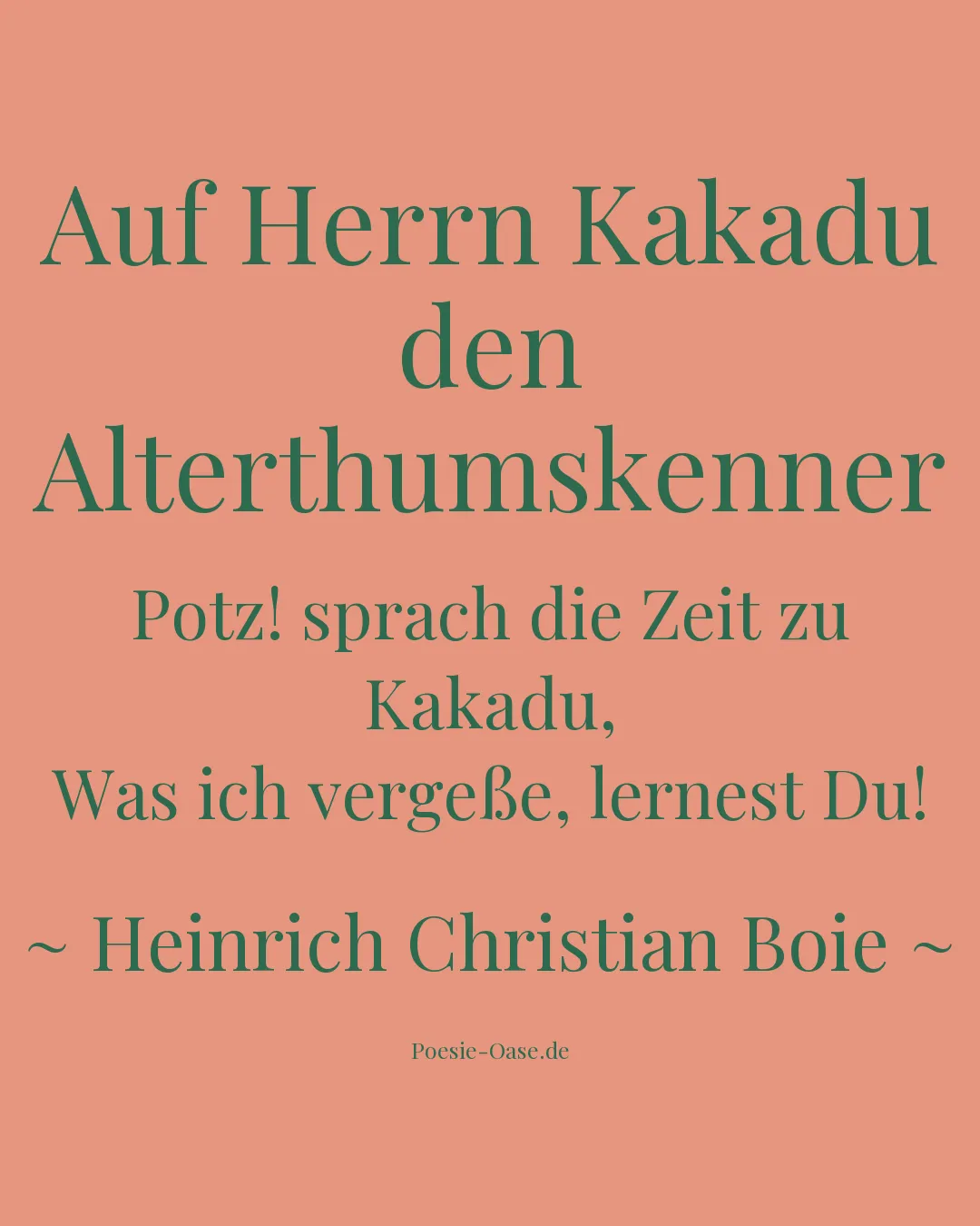 Illustration zu Auf Herrn Kakadu den Alterthumskenner