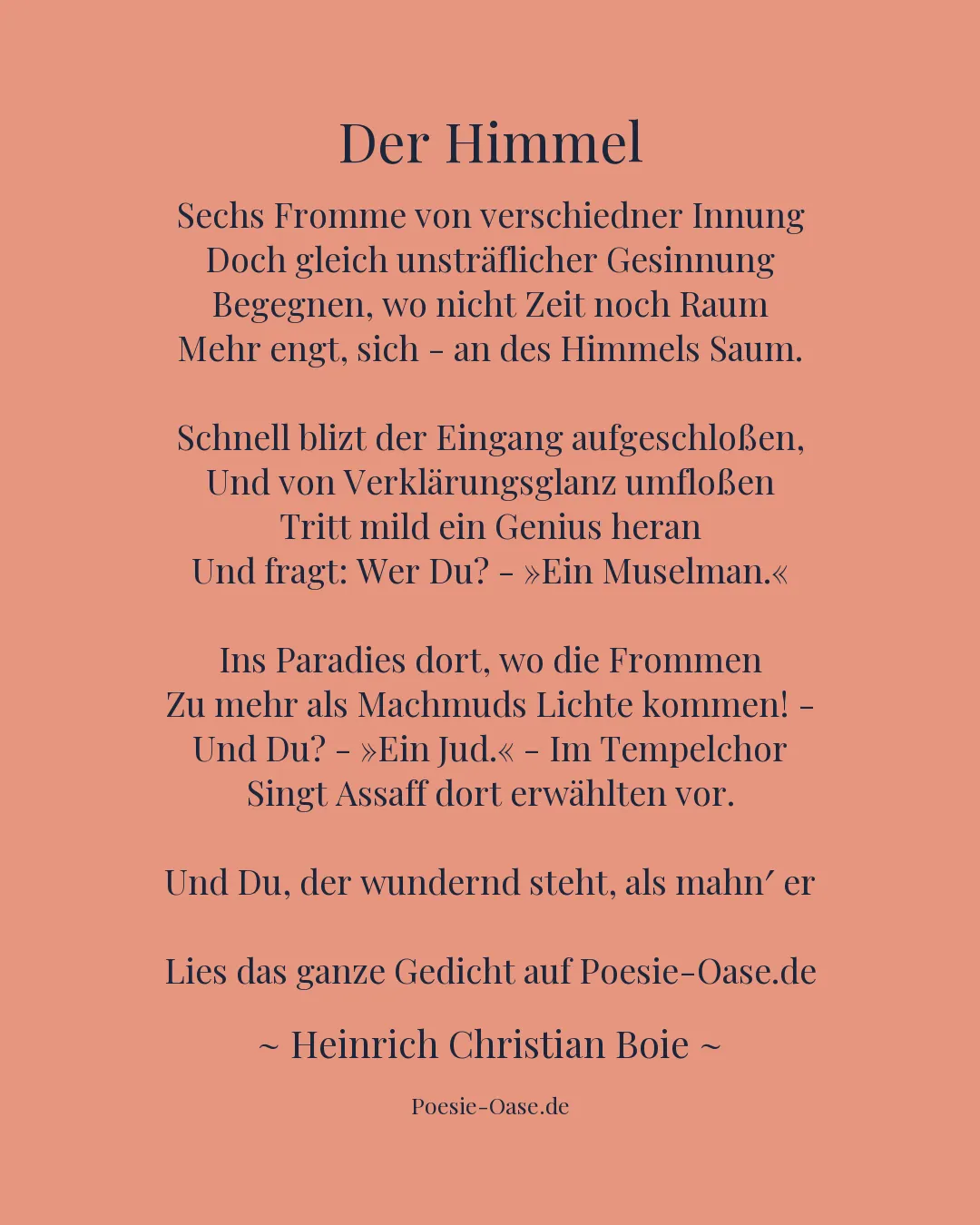 Illustration zu Der Himmel