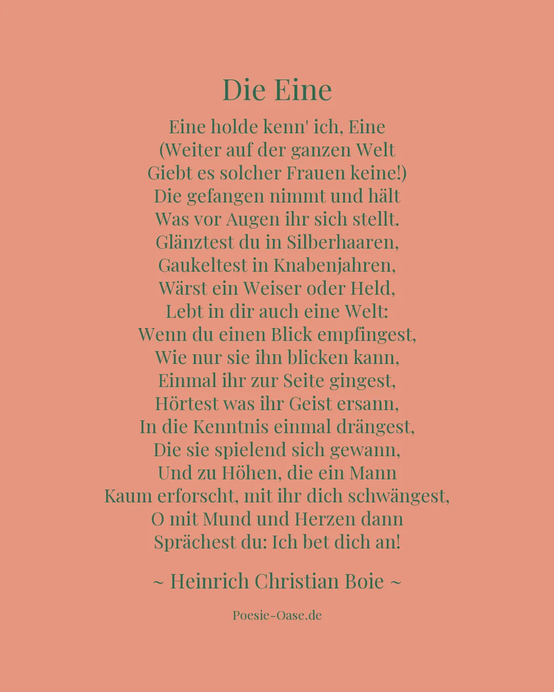 Illustration zu Die Eine