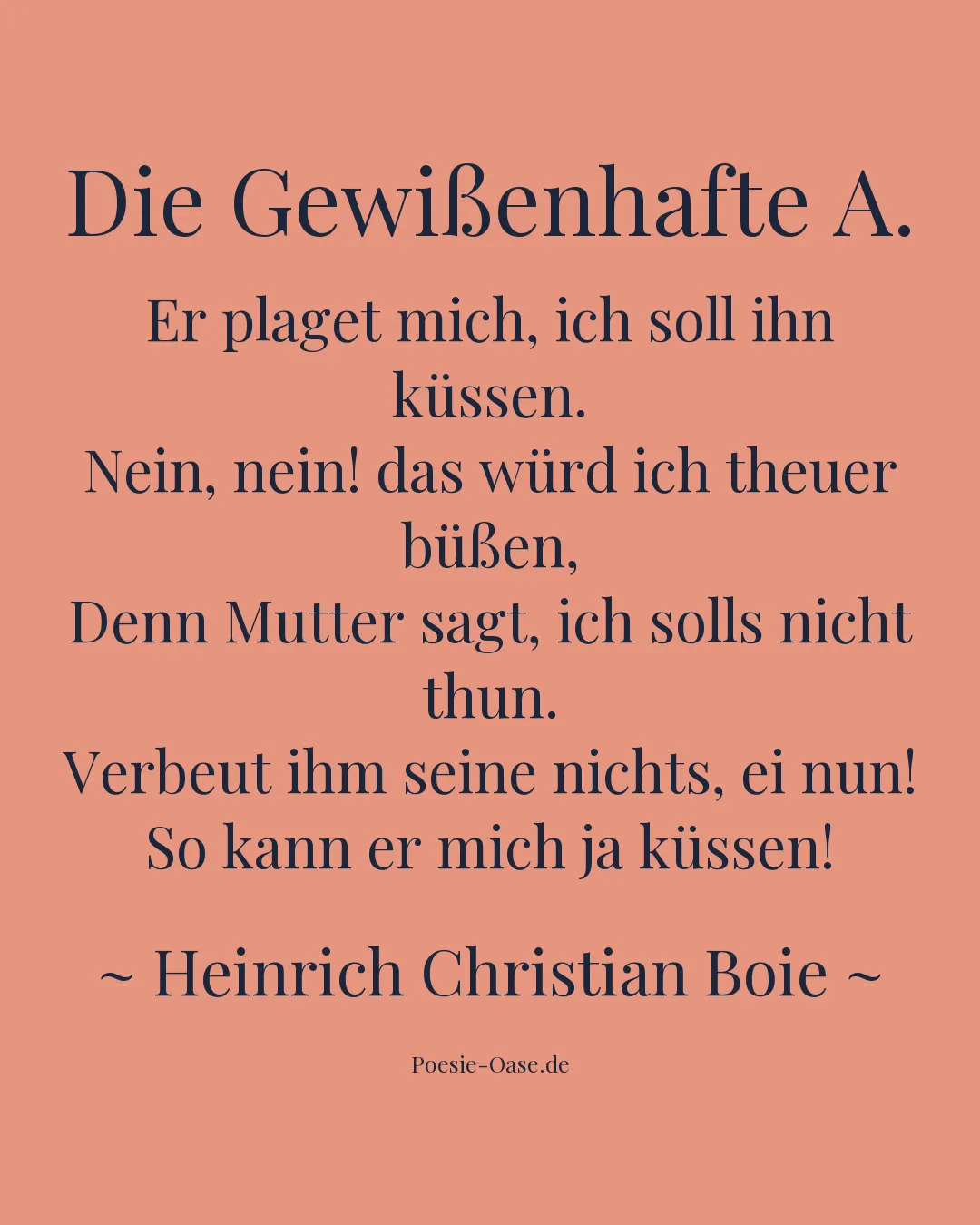 Illustration zu Die Gewißenhafte A.