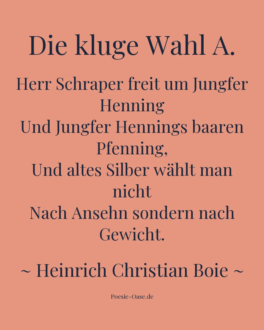 Illustration zu Die kluge Wahl A.