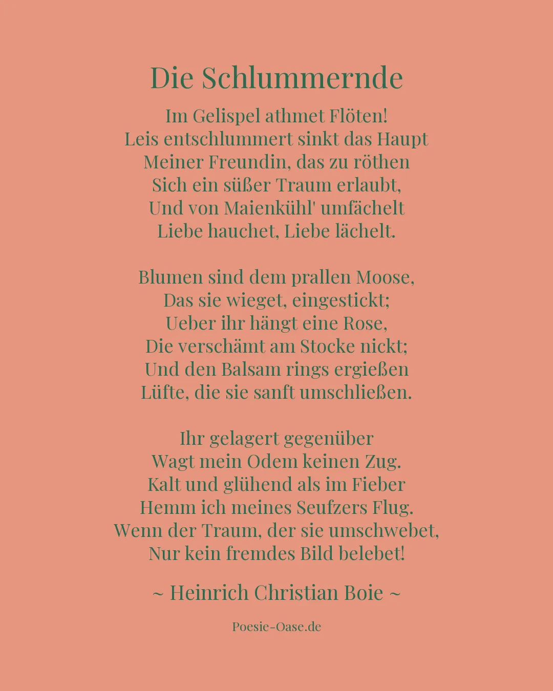 Illustration zu Die Schlummernde