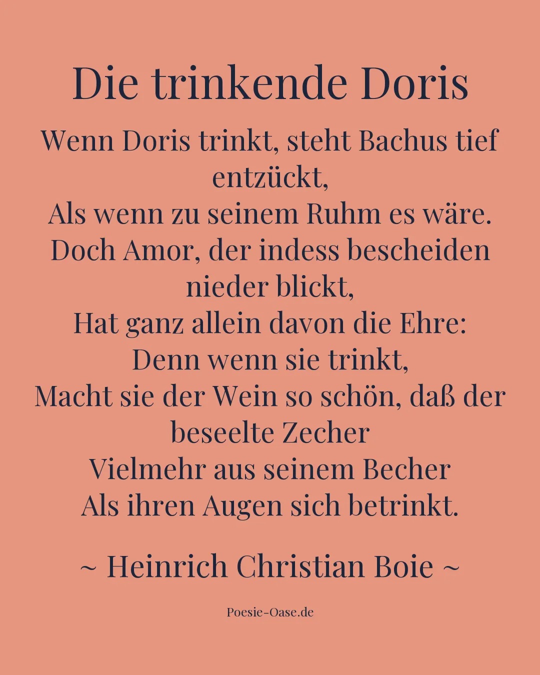 Illustration zu Die trinkende Doris