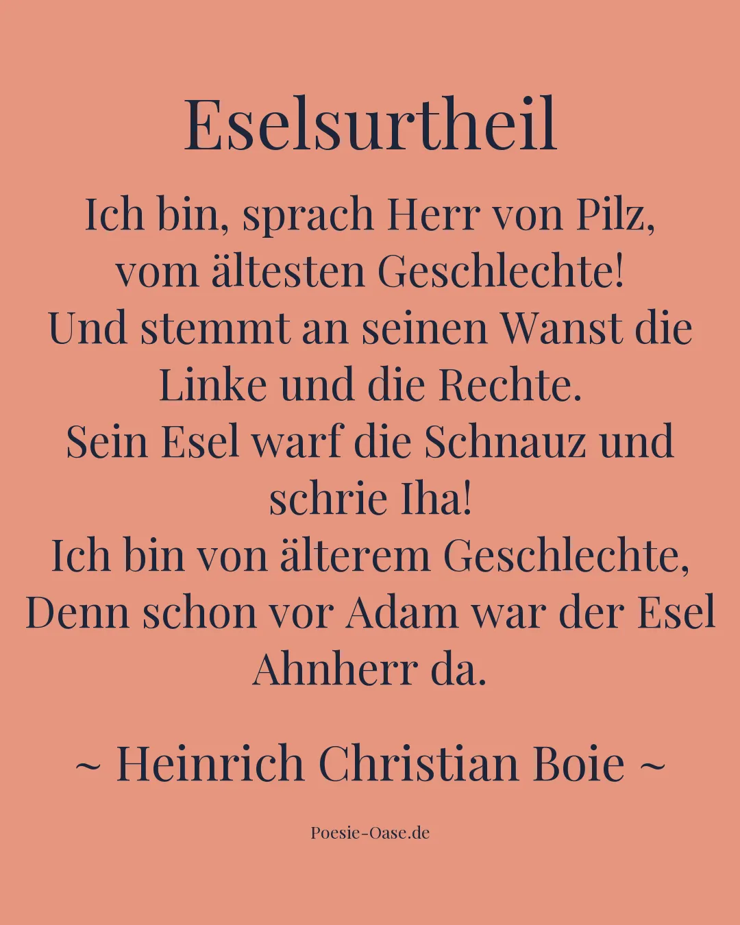 Illustration zu Eselsurtheil