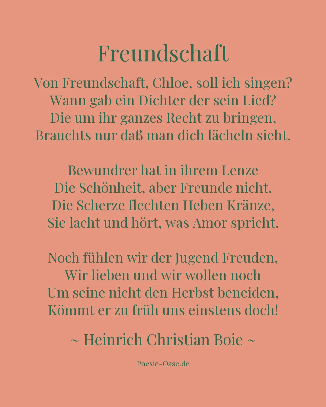 Illustration zu Freundschaft