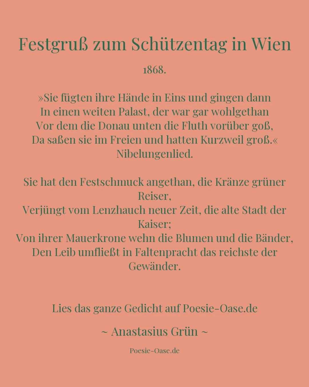 Illustration zu Festgruß zum Schützentag in Wien