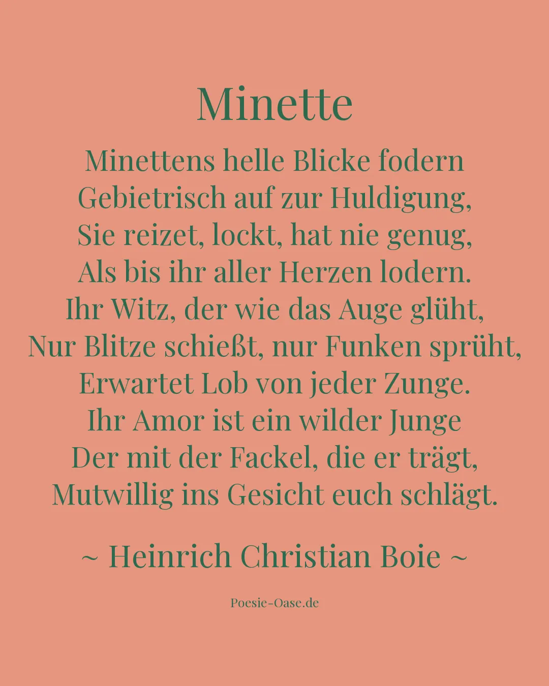 Illustration zu Minette