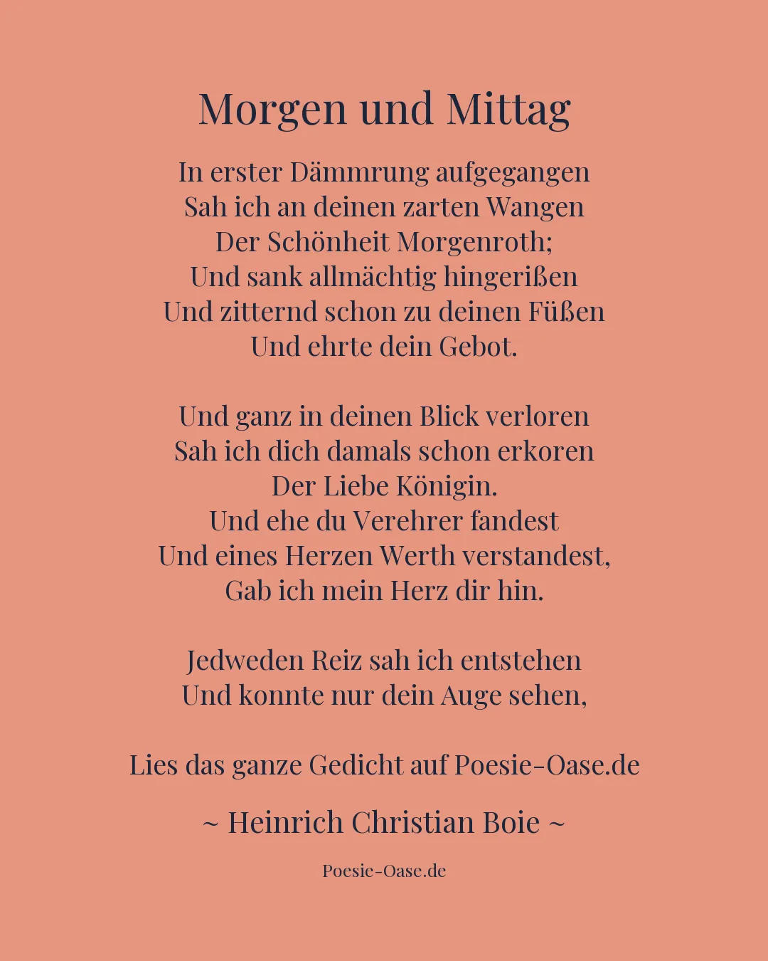 Illustration zu Morgen und Mittag
