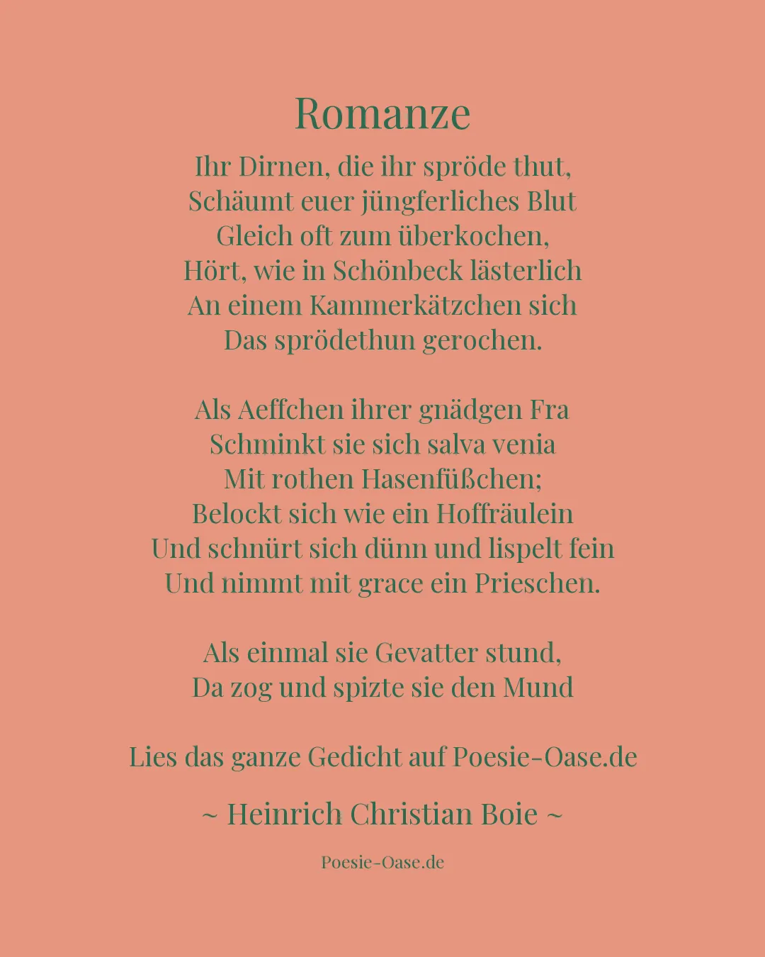 Illustration zu Romanze