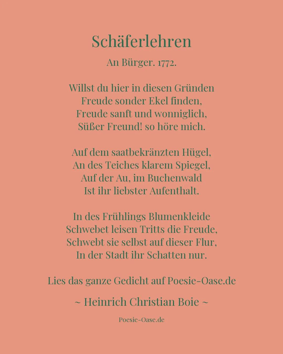 Illustration zu Schäferlehren