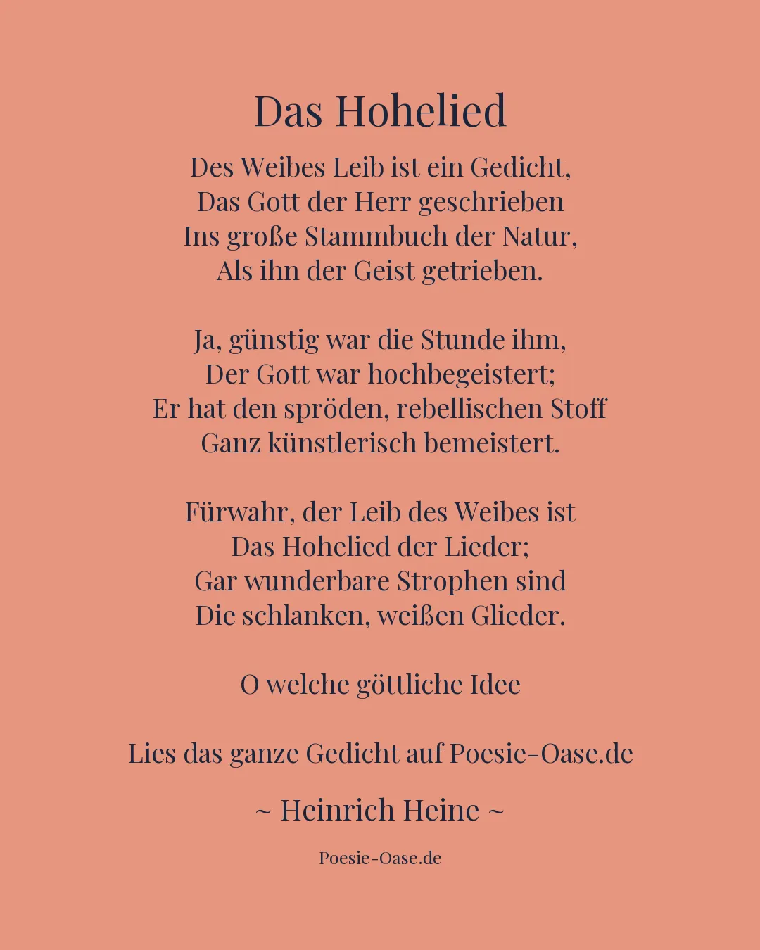 Illustration zu Das Hohelied
