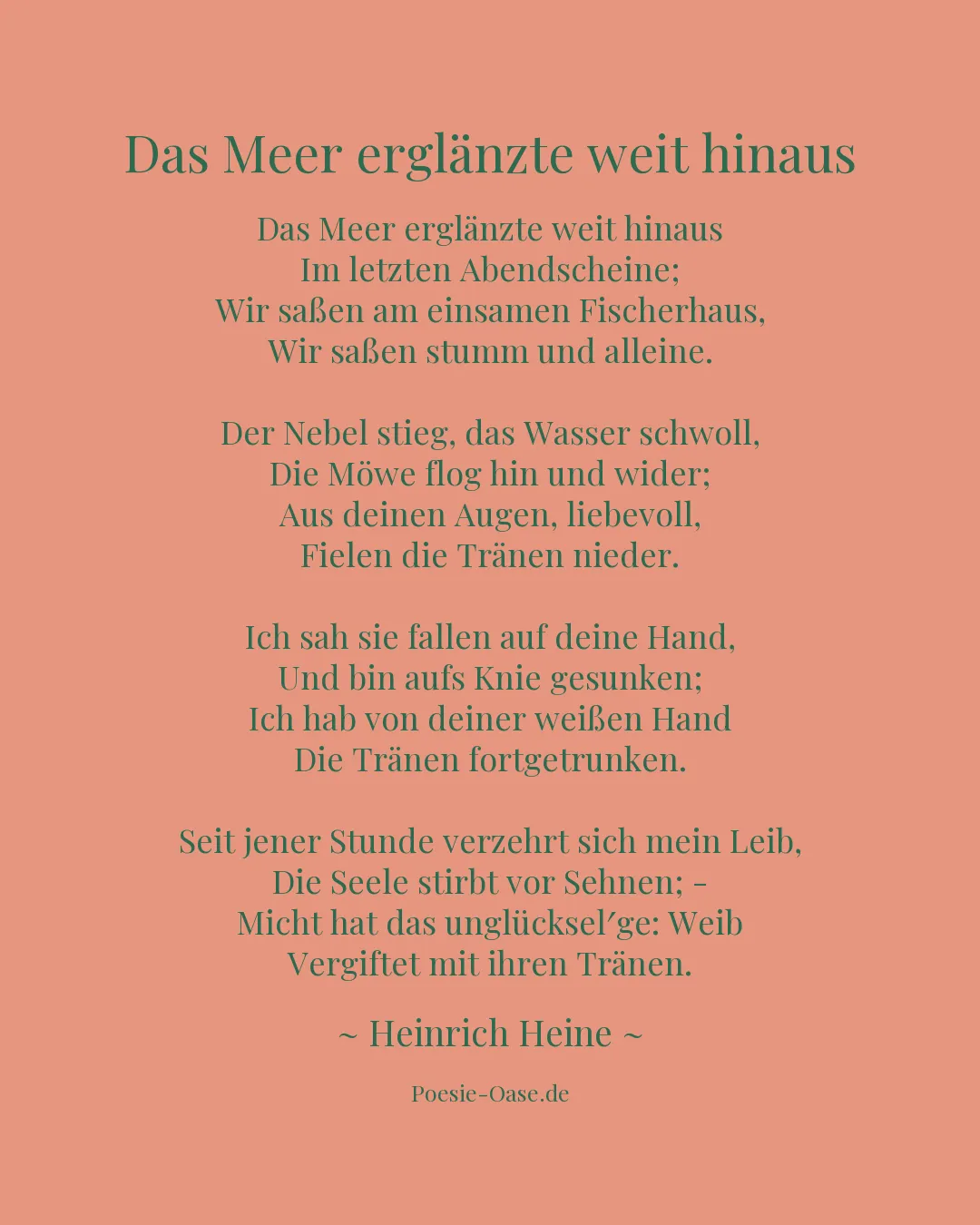 Illustration zu Das Meer erglänzte weit hinaus