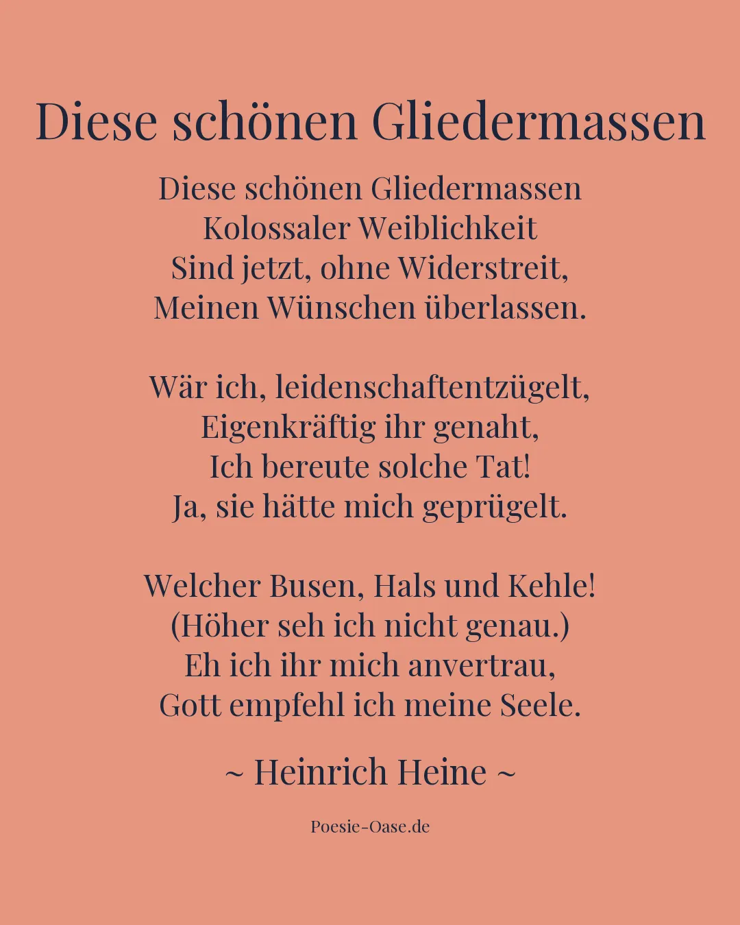 Illustration zu Diese schönen Gliedermassen