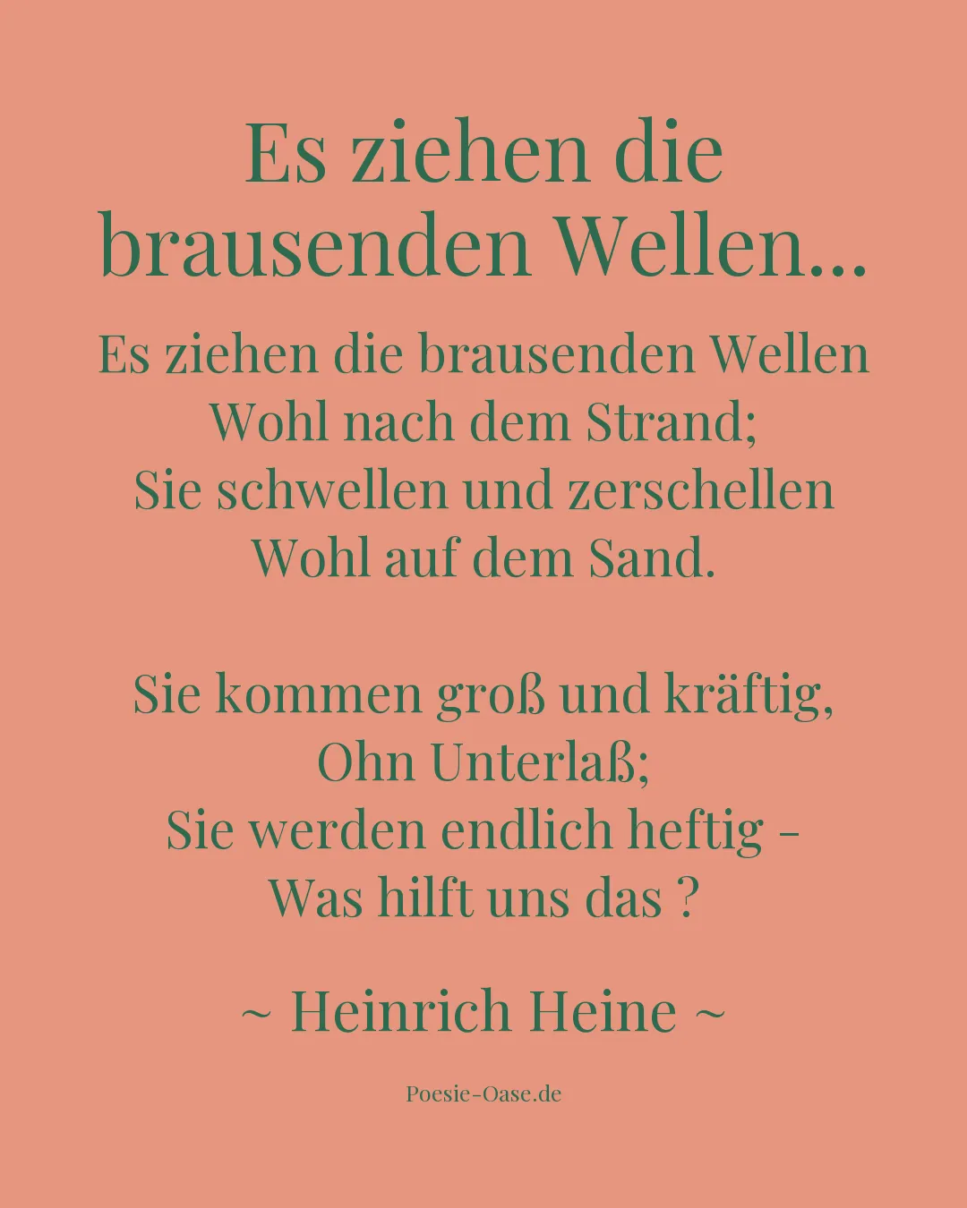 Illustration zu Es ziehen die brausenden Wellen...