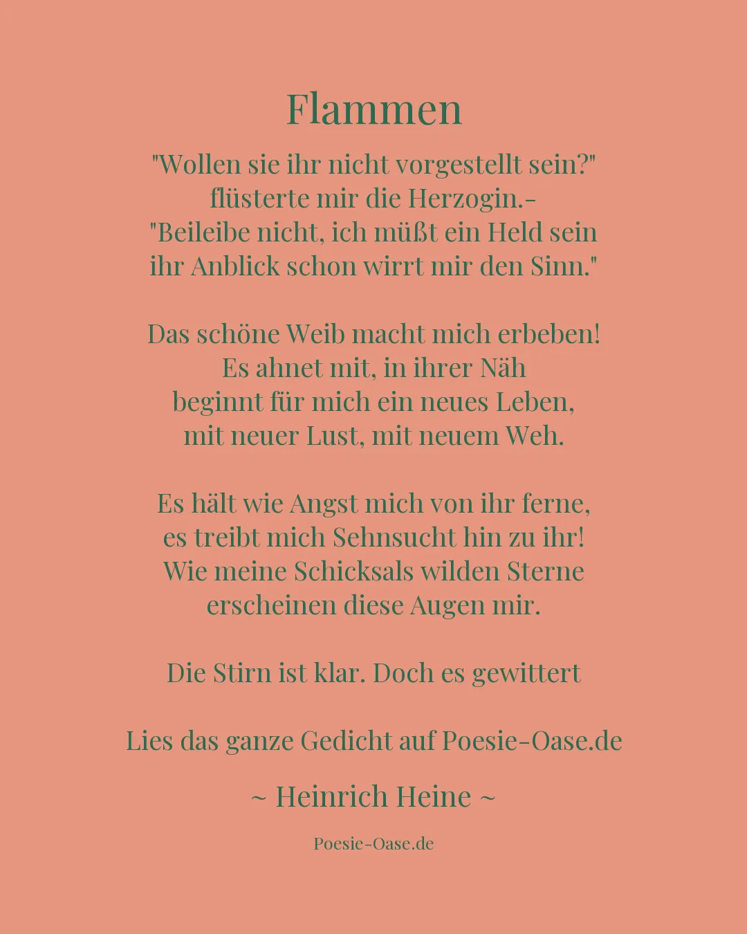 Illustration zu Flammen