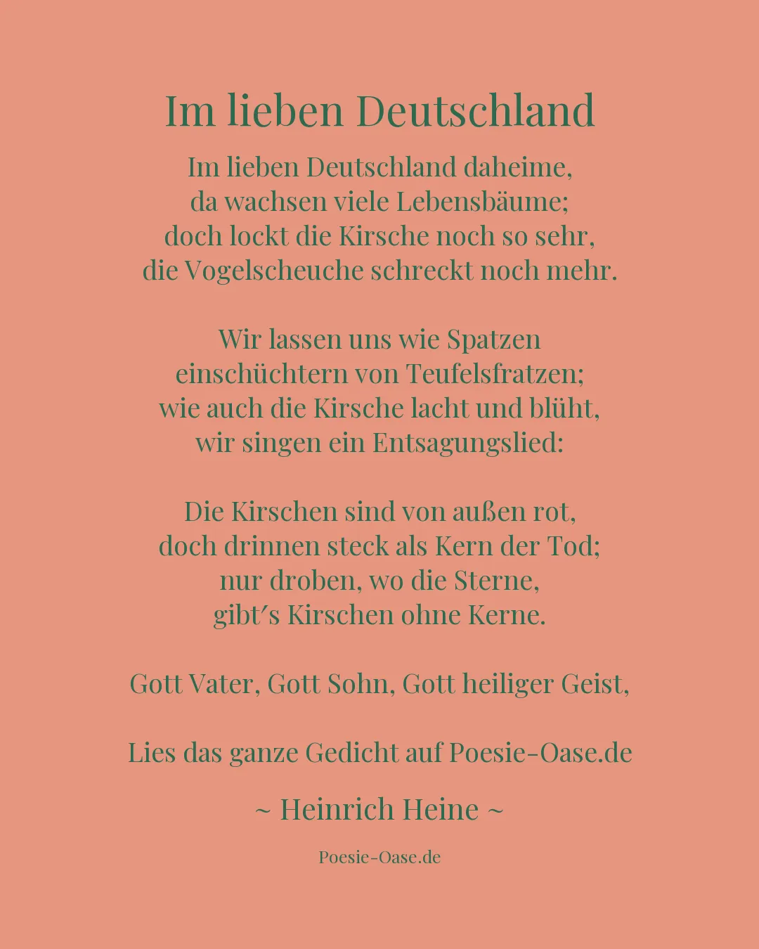 Illustration zu Im lieben Deutschland