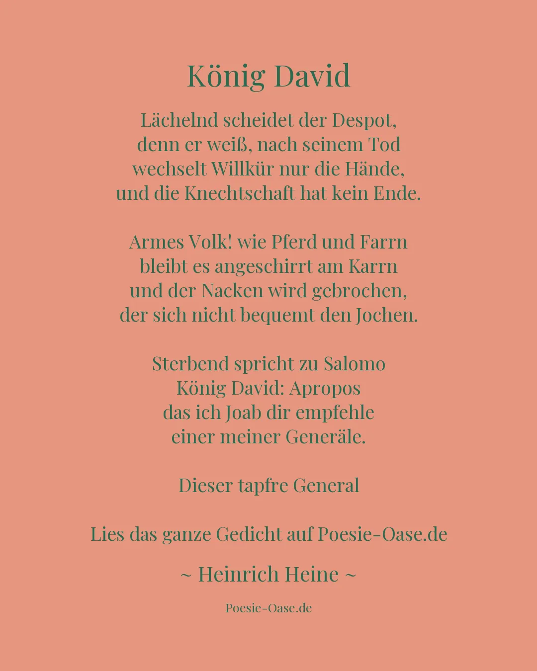 Illustration zu König David